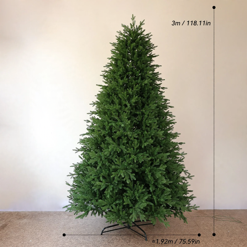 Hochwertiger PE-Weihnachtsbaum, verschiedene Größen