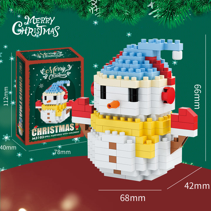 Weihnachts-Klemmbaustein-Set für Kinder