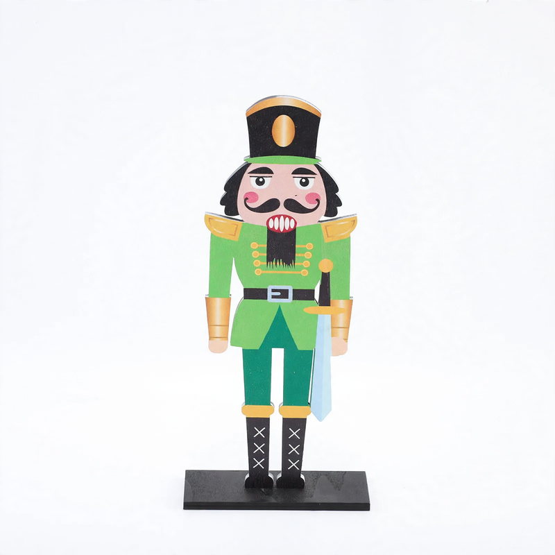 Dekorative Nussknacker-Holzfigur