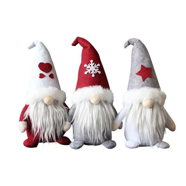 Weihnachts-Wichtel mit Motiv-Mütze