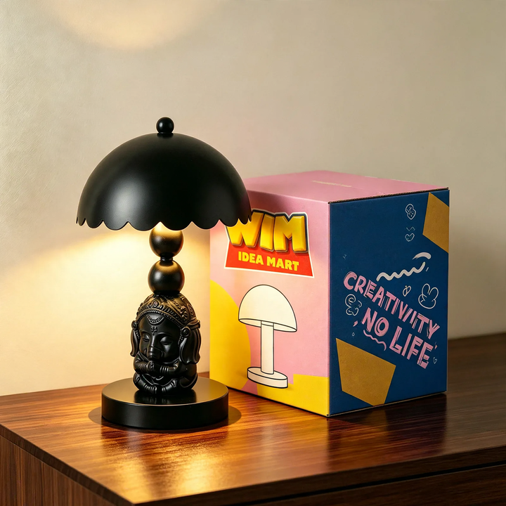 Elefanten-Tischlampe mit Reliefdetails, europäisches Design