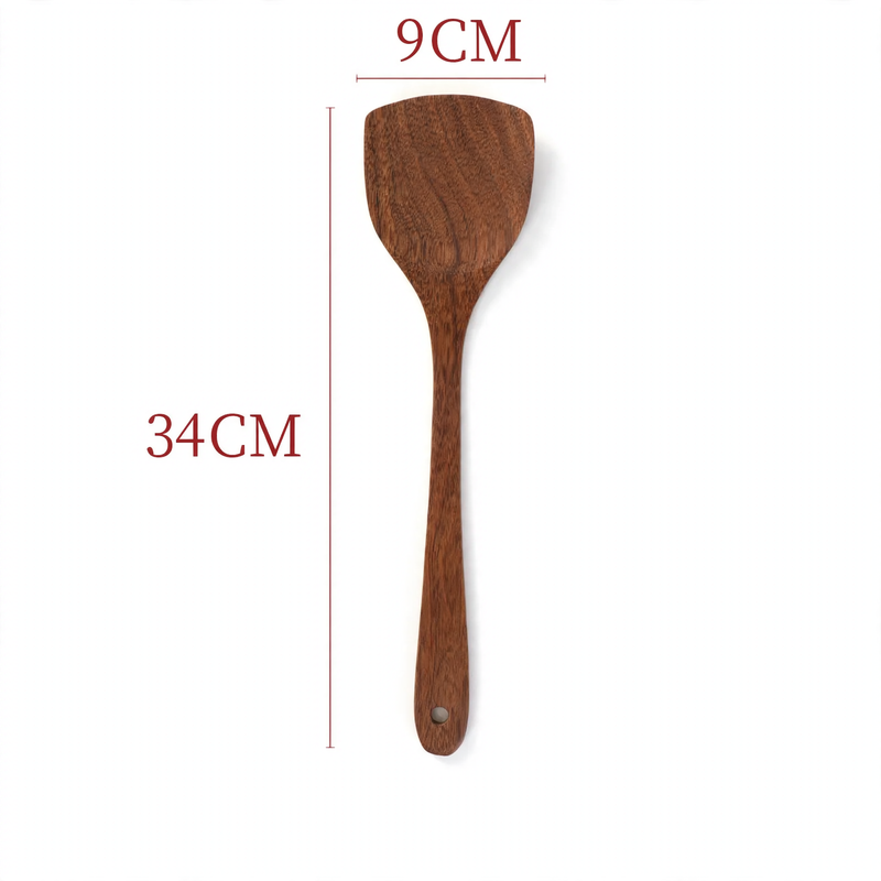 Kochbesteck aus Holz, verschiedene Formen
