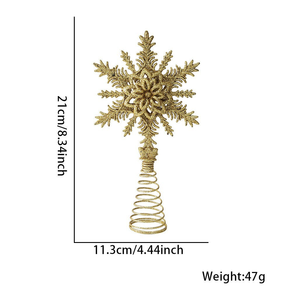 Weihnachtsbaum-Stern aus Metall