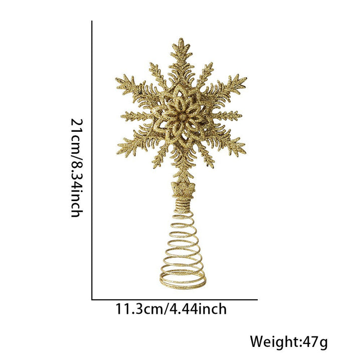 Weihnachtsbaum-Stern aus Metall