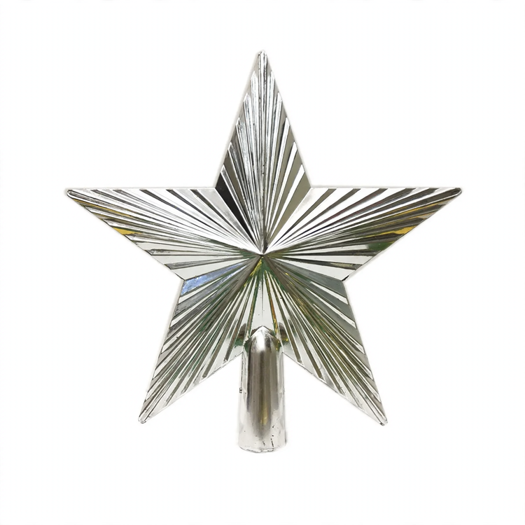 Weihnachtsbaum-Stern, Sonnen-Design, Kunststoff