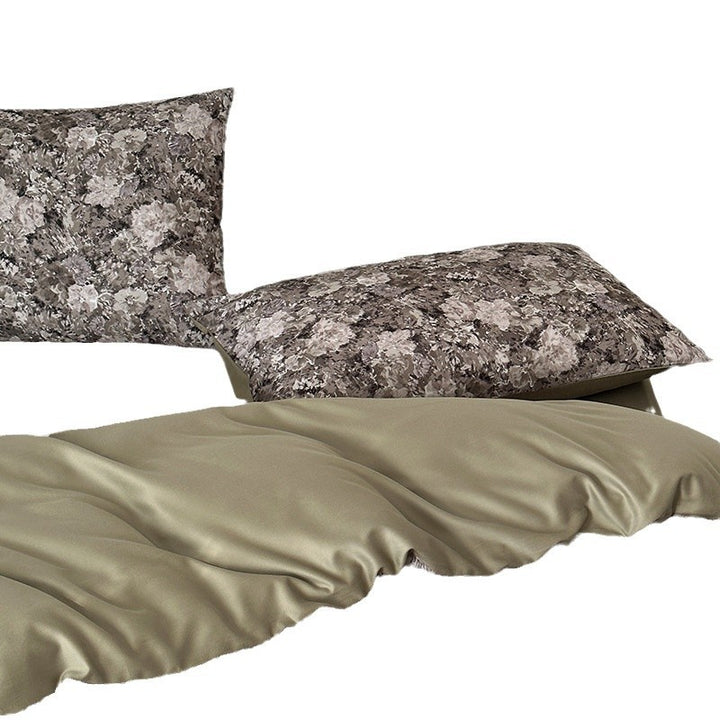 Bettwäscheset aus angerauter Baumwolle, bedruckt, Luxus-Stil