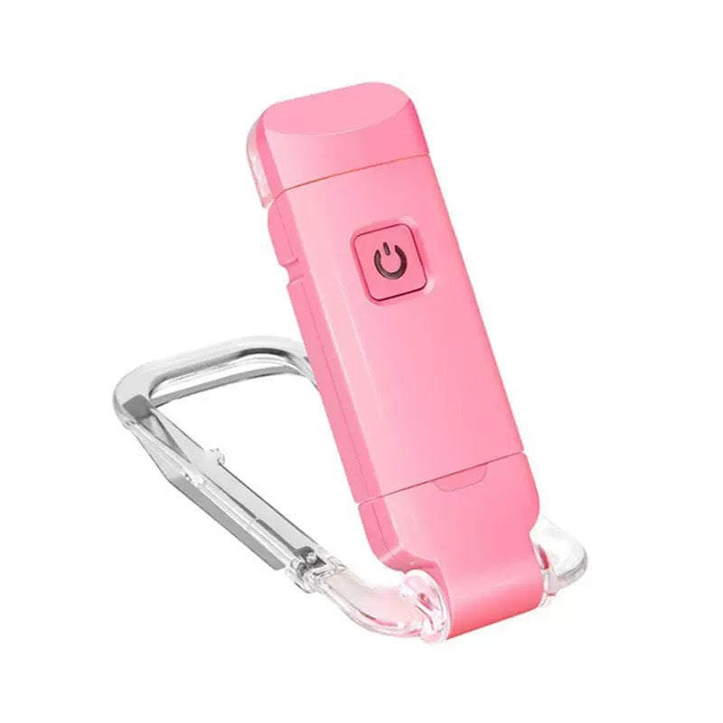 Mini-LED-Klemmleuchte, faltbar, USB-aufladbar