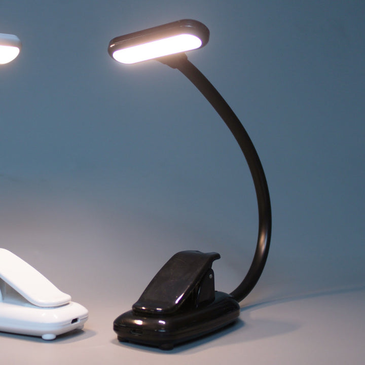 LED-Klemmleuchte für Schreibtisch und Wohnheim