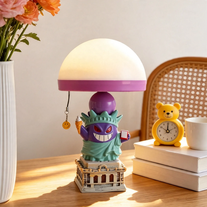 Kreative Geister-Tischlampe mit Farbeinstellung