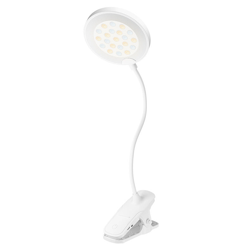 LED-Klemmlampe für Schreibtisch und Bett