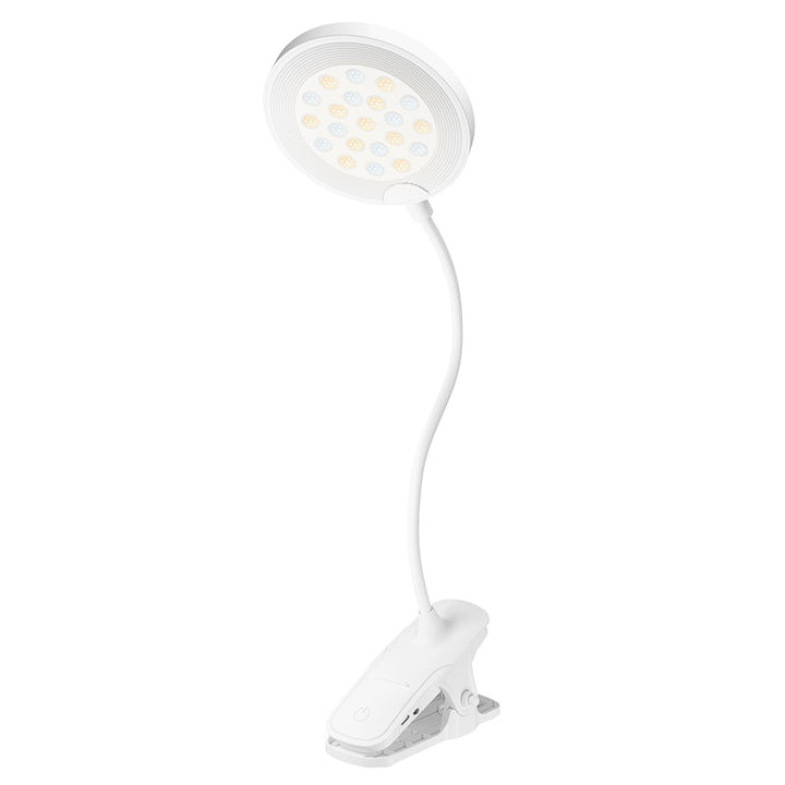 LED-Klemmlampe für Schreibtisch und Bett