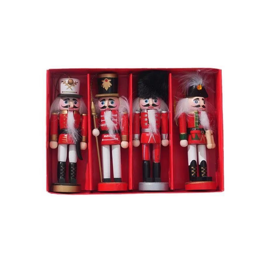 Nussknacker-Soldat aus Holz, 12 cm