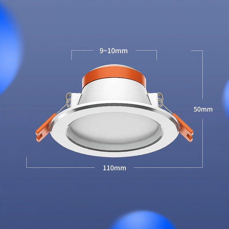 Einbau-Deckenleuchte LED, 75–90 mm