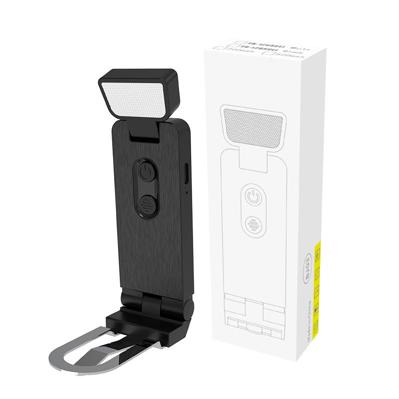 LED-Klemmleuchte mit Timer, USB-aufladbar