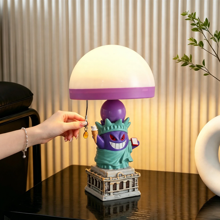 Kreative Geister-Tischlampe mit Farbeinstellung