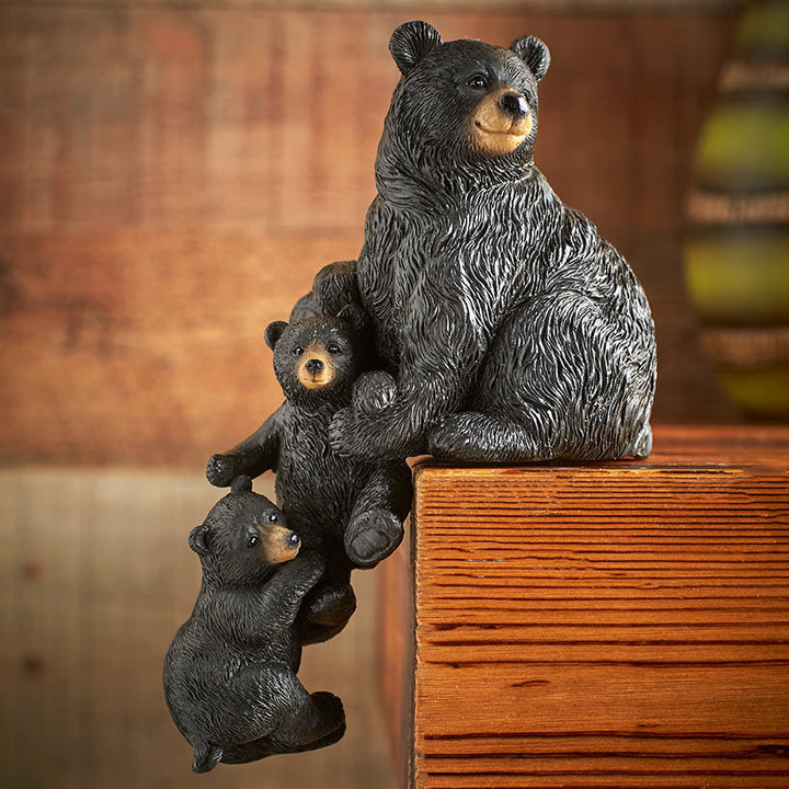 Dekorative Weihnachtsfigur aus Kunstharz