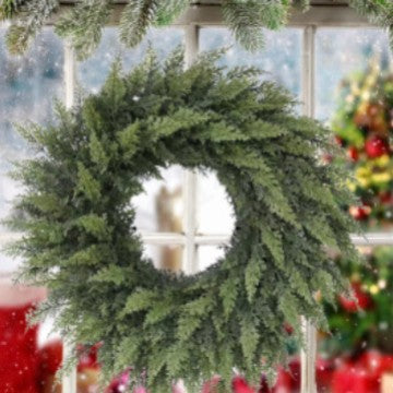 Weihnachtskranz für Tür und Wand