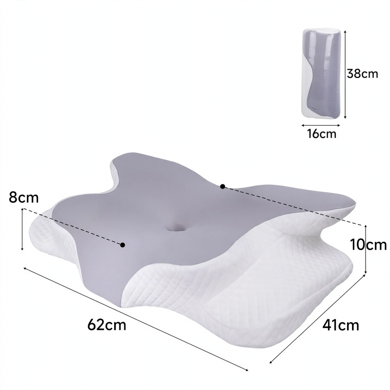 Funktionskissen Schmetterlingsform Gedächtnisschaum