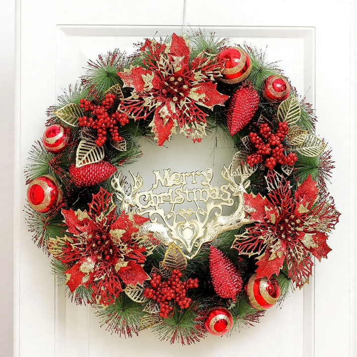 Weihnachtskranz mit Beleuchtungsoption