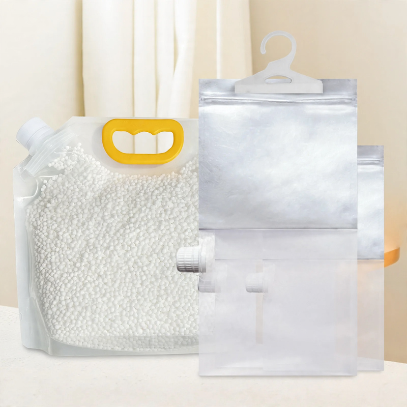 Nachfüllbares Entfeuchtungs-Set mit Calciumchlorid