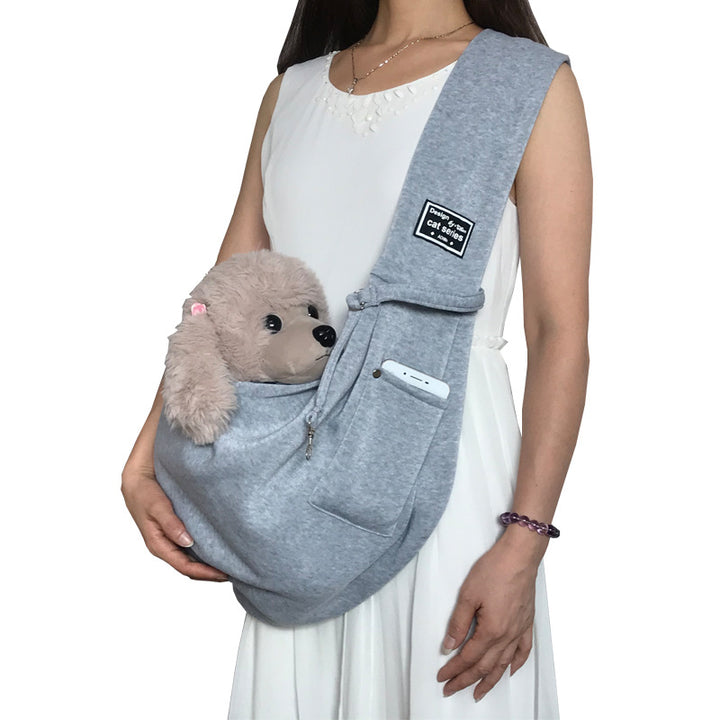 Haustier-Schultertasche aus Polyester, bis 13 Pfund