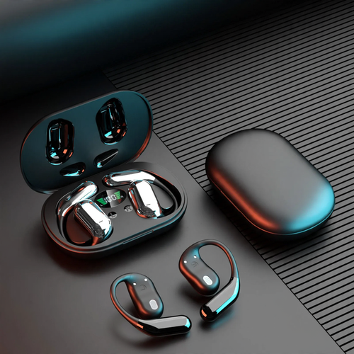Offene Bluetooth-Kopfhörer mit KI-Übersetzung, Ohrbügel
