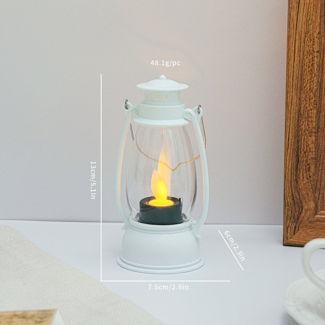Dekorative LED-Laterne im Vintage-Stil