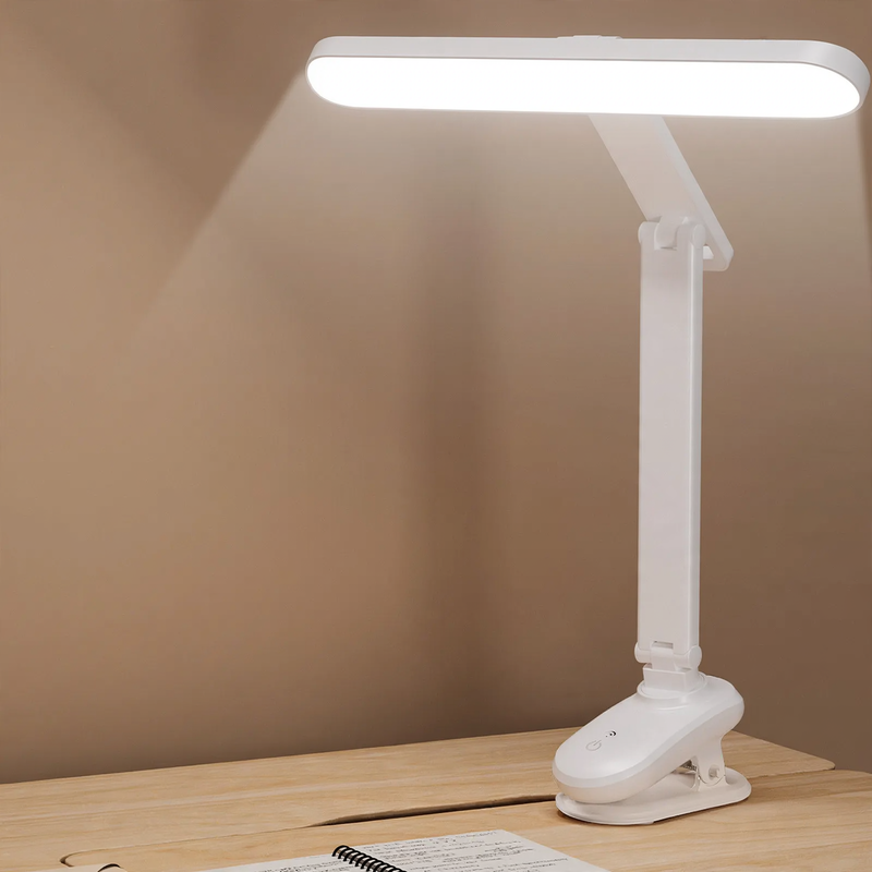 LED-Klemmlampe mit integrierter Uhr