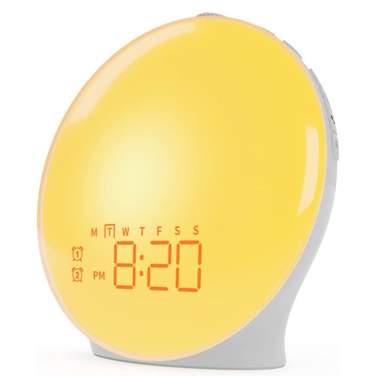 Smarter LED-Wecker mit Sonnenaufgangssimulation und RGB-Licht