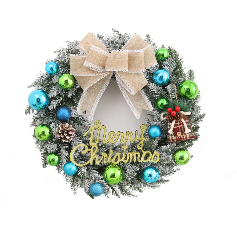 Weihnachtskranz, PVC, verschiedene Größen