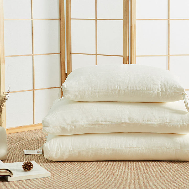 Baumwollkissen mit Hohlfaserfüllung, japanischer Stil