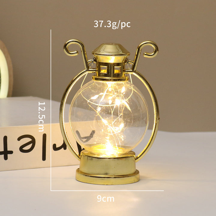 LED-Windlicht im Retro-Stil, dekorative Tischleuchte