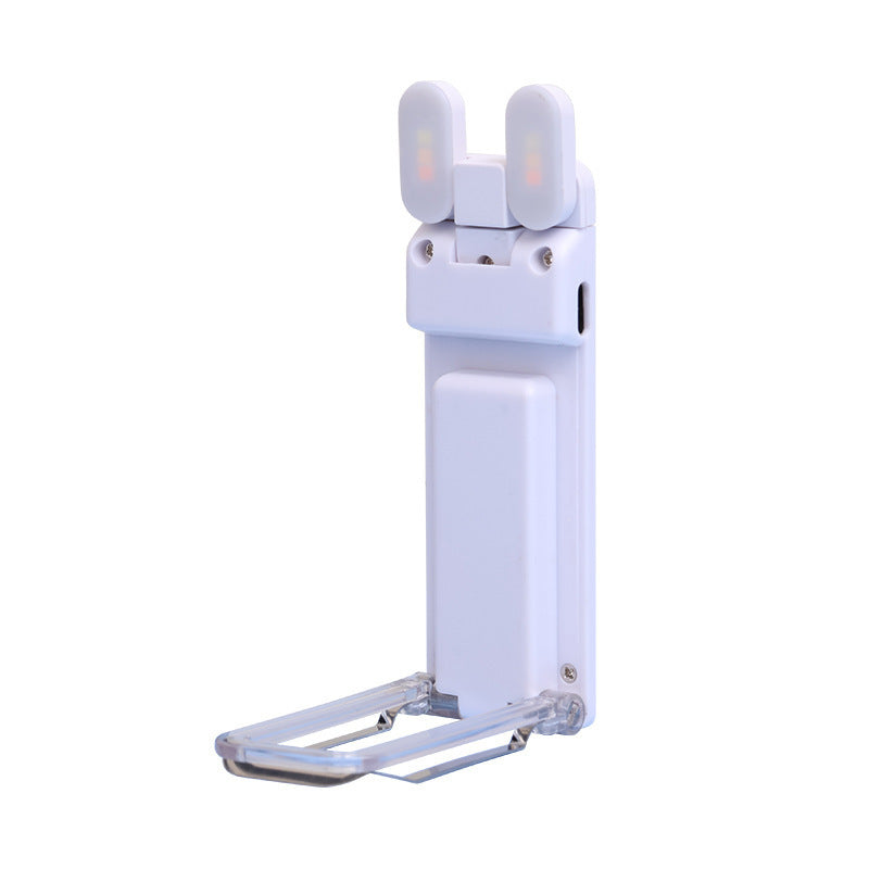 Tragbare LED-Klemmleuchte für Bücher, USB-aufladbar