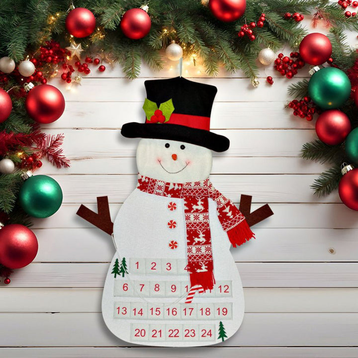 DIY Filz-Weihnachtsbaum-Adventskalender für Kinder