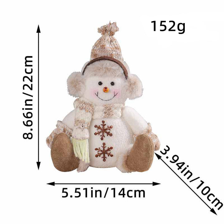 Weihnachts-Wichtel aus Strick, verschiedene Ausführungen