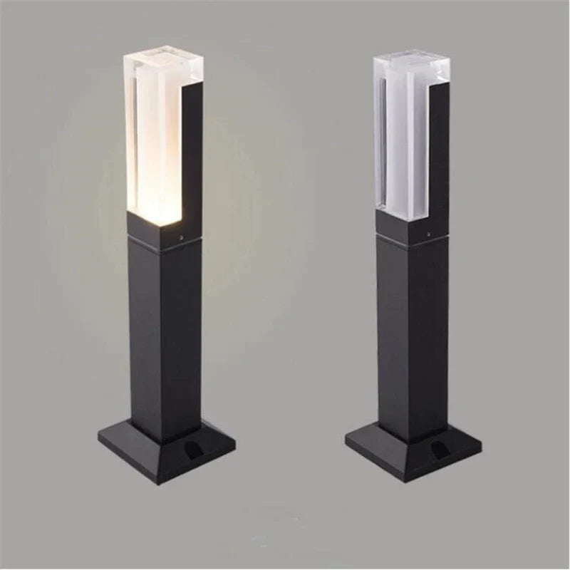 Moderne Gartenlampe aus Aluminium - Wetterfeste LED Außenbeleuchtung | Karnz