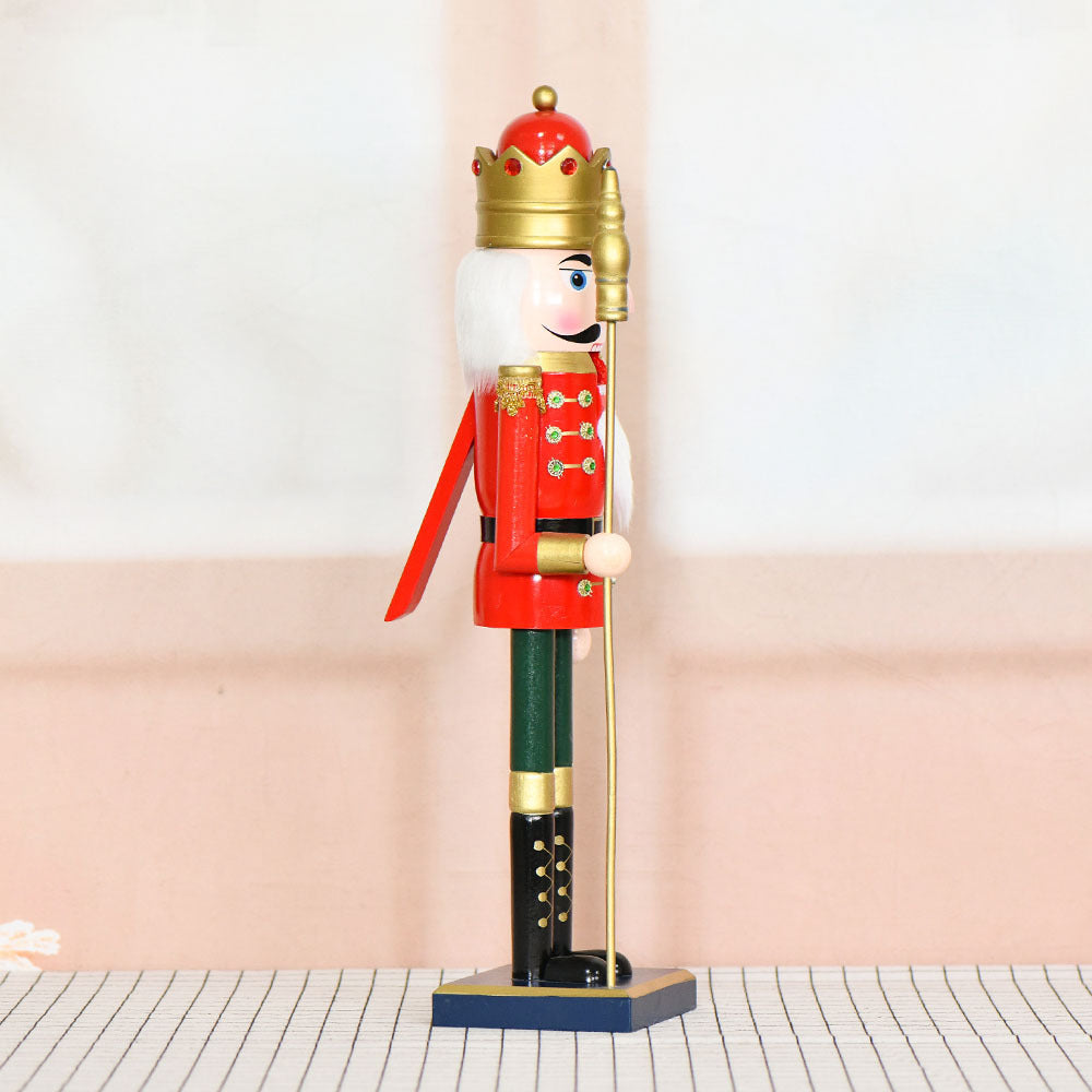 Großer Nussknacker-Soldat, 50 cm, Holz-Dekoration