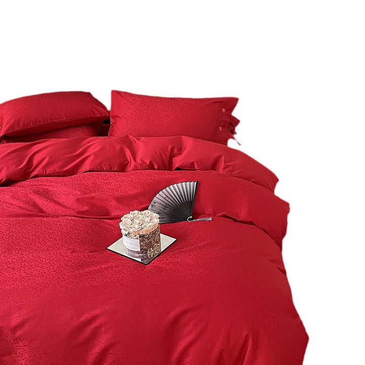 Langstapel-Baumwoll-Bettwäsche für Hochzeiten