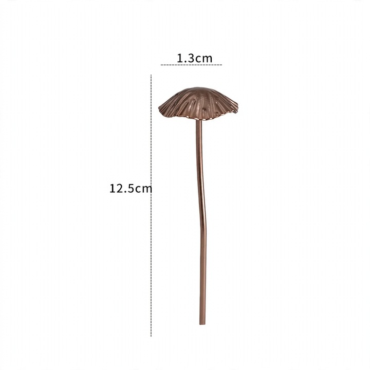 Pilz-Blumenstecker aus Metall für Garten und Haus