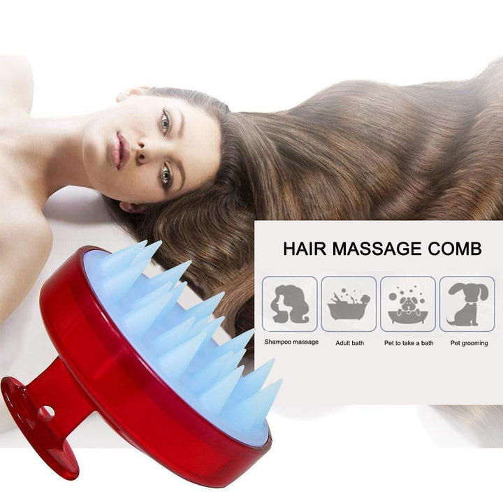 Exfolierende Silikon Shampoo Bürste | Karnz