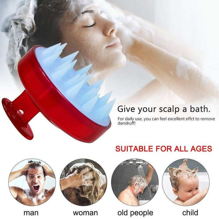 Exfolierende Silikon Shampoo Bürste | Karnz