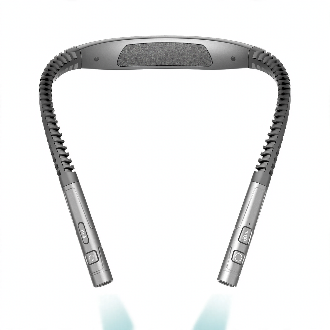 LED-Nackenleuchte für Lesen und Sport, USB-aufladbar