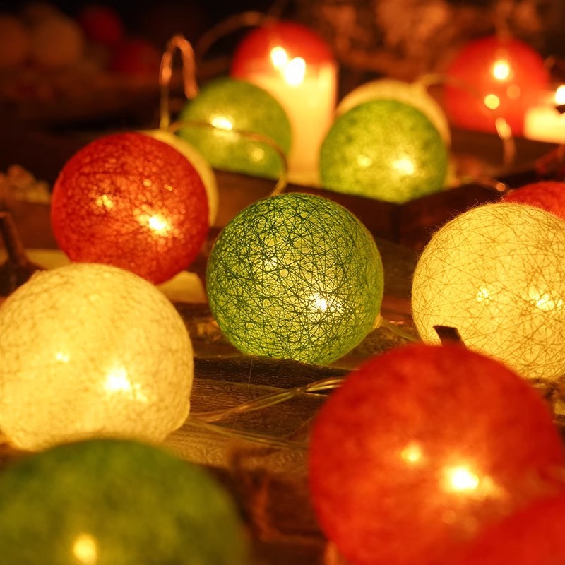 LED-Weihnachts-Lichterkette, verschiedene Motive