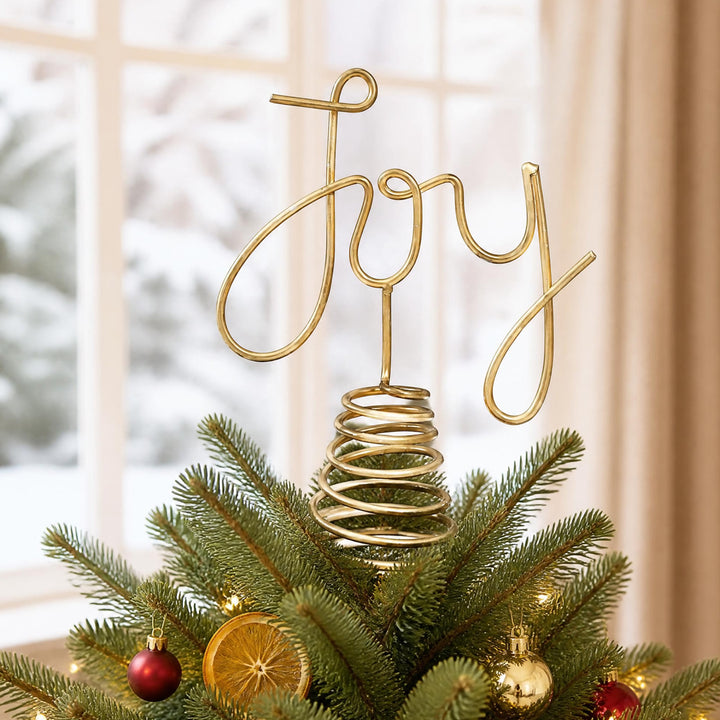 Weihnachtsbaum-Spitzendekoration aus Eisen