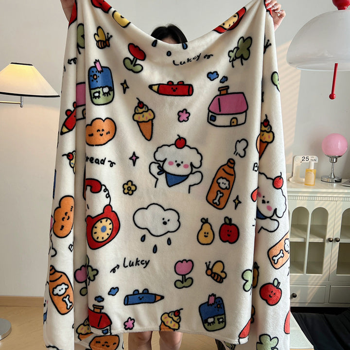 Fleecedecke Polyester, beidseitig, mehrere Größen