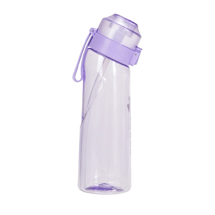 Sportbecher aus Tritan, 650 ml, mit Strohhalm