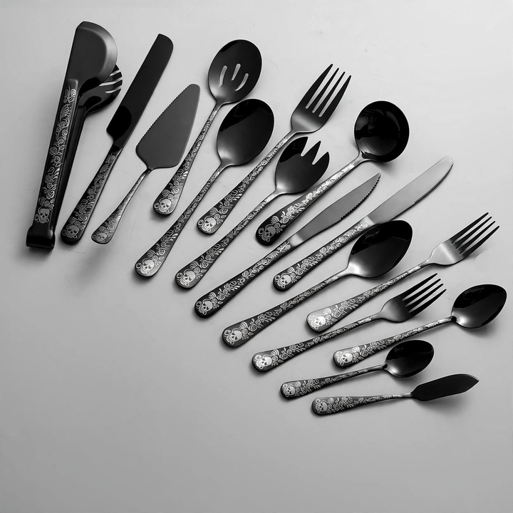 Besteckset aus Edelstahl, 20-teilig