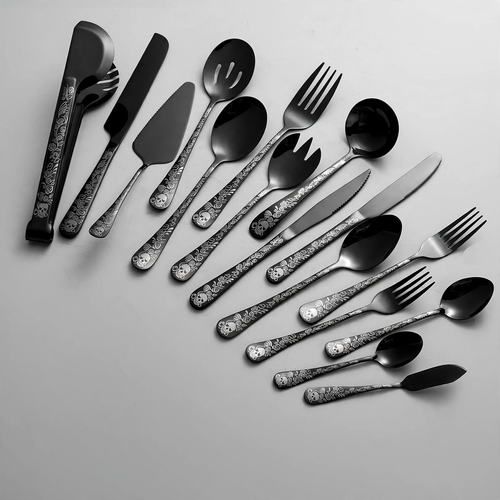 Besteckset aus Edelstahl, 20-teilig