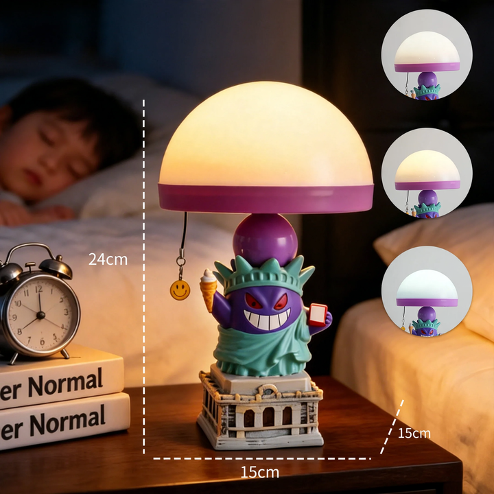 Kreative Geister-Tischlampe mit Farbeinstellung