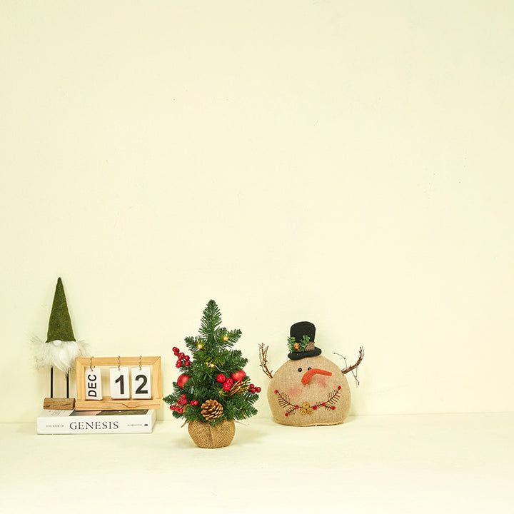 Mini-Weihnachtsbaum mit Tannenzapfen, verschiedene Größen